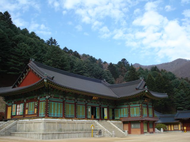 상원사 문수전 (오대산 진부)